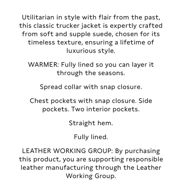 Banana republic leather jacket - Picture 10 of 10